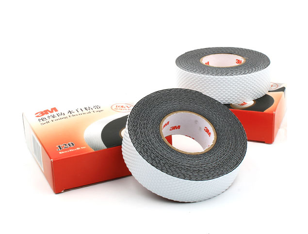 3M j20防水胶带 高压水下自粘带橡胶密封绝缘胶布
